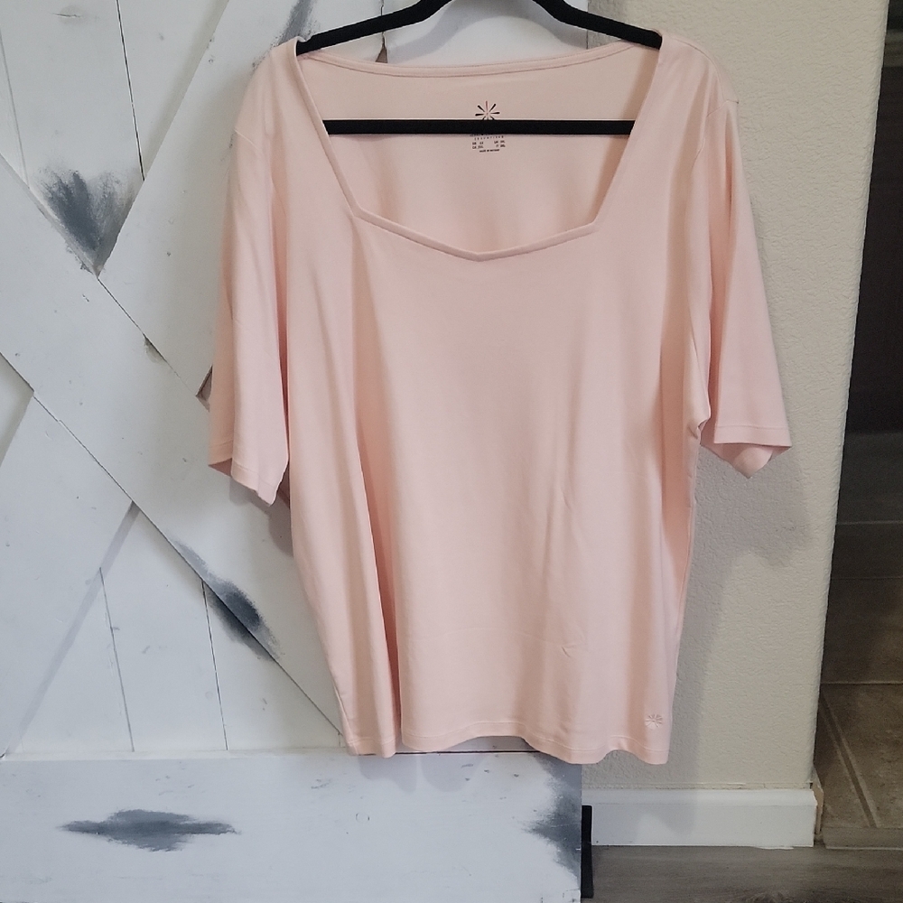 Isaac Mizrahi Light Pink Women's Blouse
